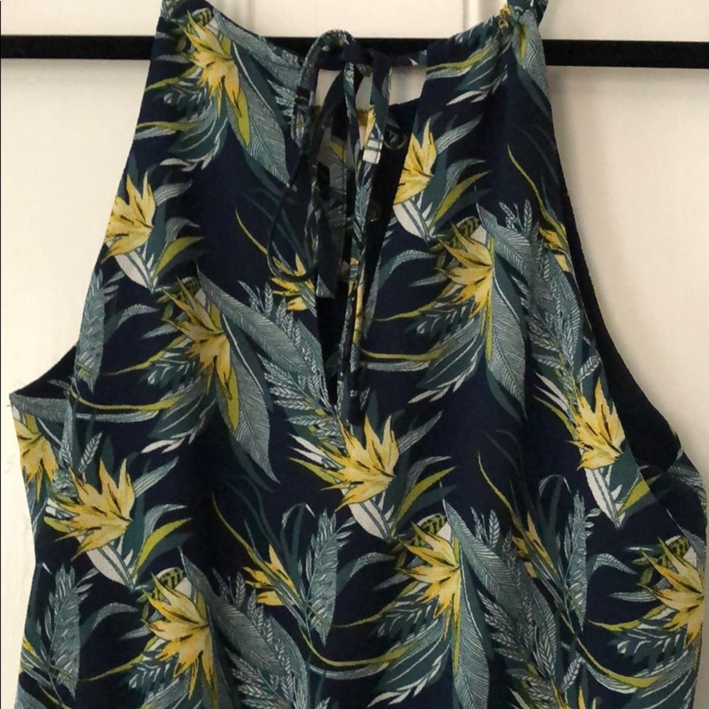 Floral print romper - Picture 3 of 4